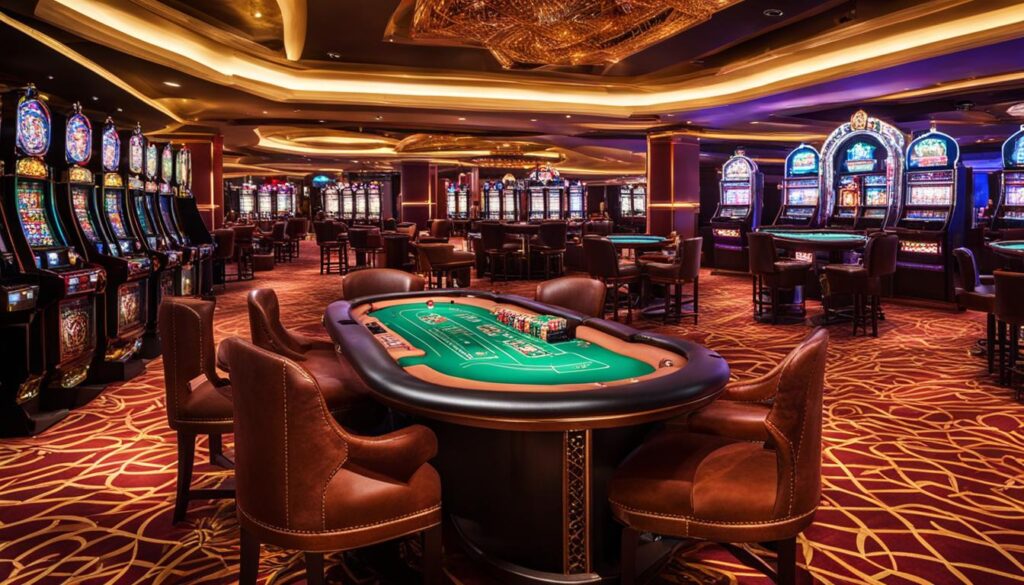 Meja live casino