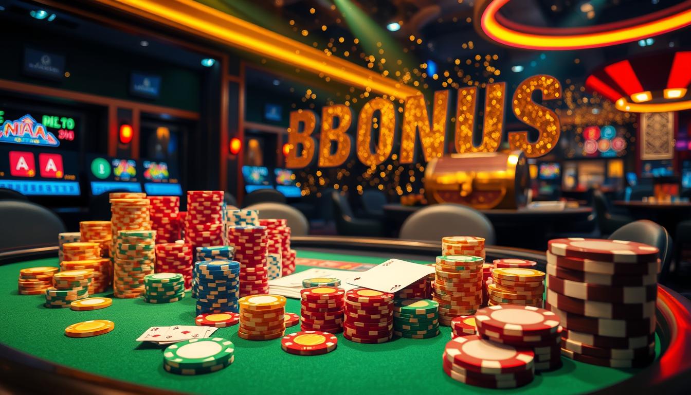 Judi poker dengan bonus besar