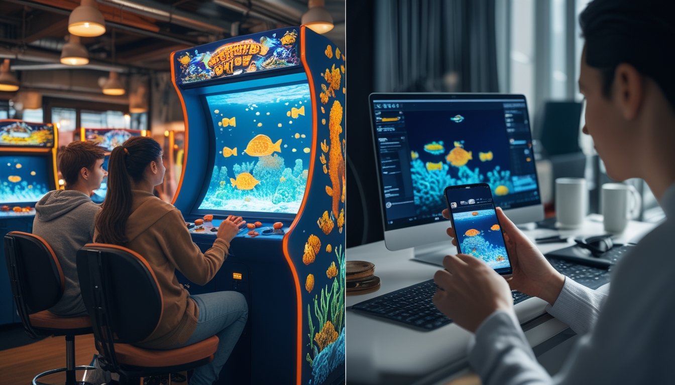 Perbedaan Permainan Tembak Ikan Offline dan Online 2026: Panduan